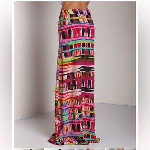 Show Me Your Mumu Mick Slit Skirt Tiki Hut women’s tribal print size S